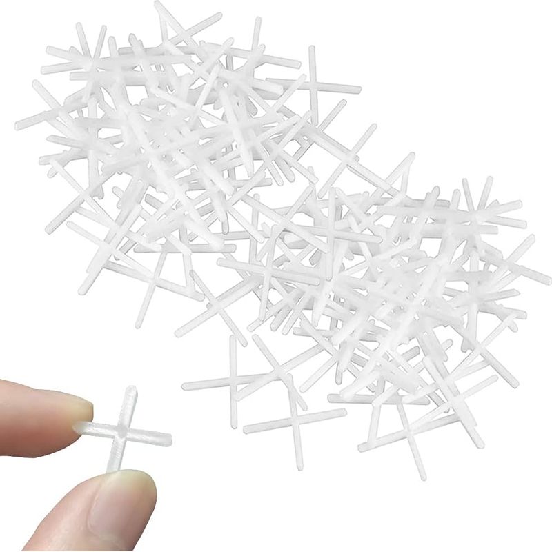 1000 Stück Fliesenkreuze 2 Mm, Fliesen-nivelliersystem Für Gleichmäßige Abstände Beim Verlegen Von Fliesen
