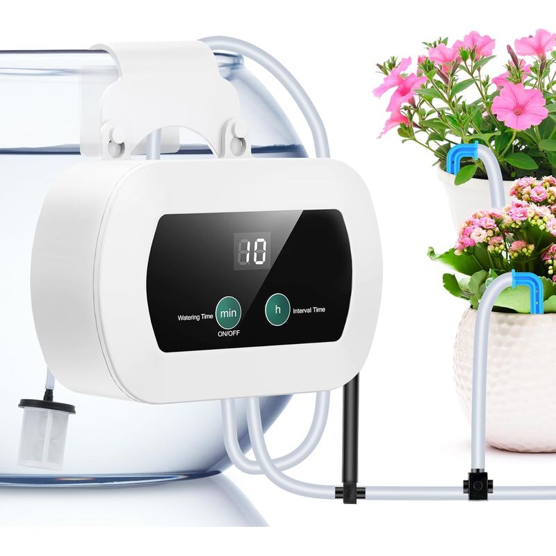 Automatisches Bewässerungssystem – Tropfbewässerung Für Innenbereich Und Garten – 10 M Schlauch, 10 Tropfer