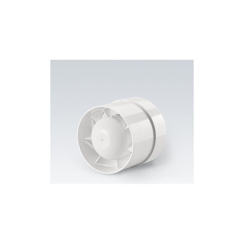 1 Stück Luftabsaugventilator, Wirtschaftlich 100 Mm, 12 W/130 M³, Axialer Rohrleitungsventilator Für Badezimmer, Küche, Keller
