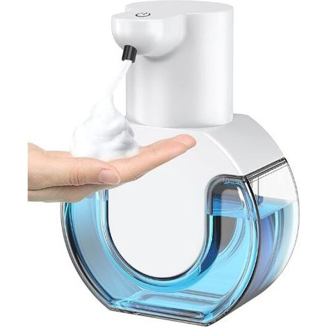 430 Ml Automatischer Seifenspender, 4 Einstellbare Stufen, Usb-aufladbar, Wandmontierter Seifenspender, Elektrischer Schaumseifenspender Für Badezimmer, Küche, Büro, Schule