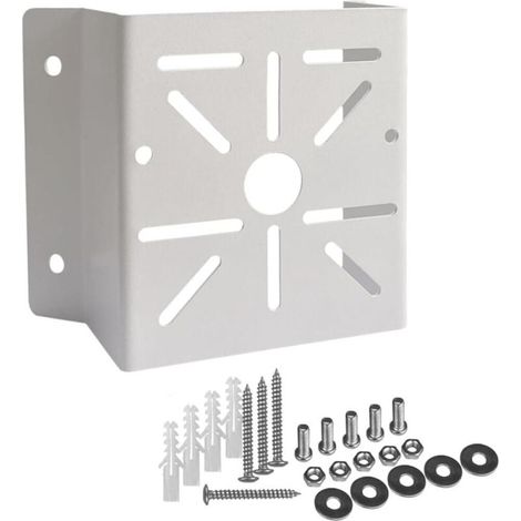 Universeller Eckhalter Für Überwachungskameras, Stabiler Metall-eckhalter Zur Wandmontage, Geeignet Für Cctv-kameras, Led-wand-/bühnenstrahler Und Solarmodule