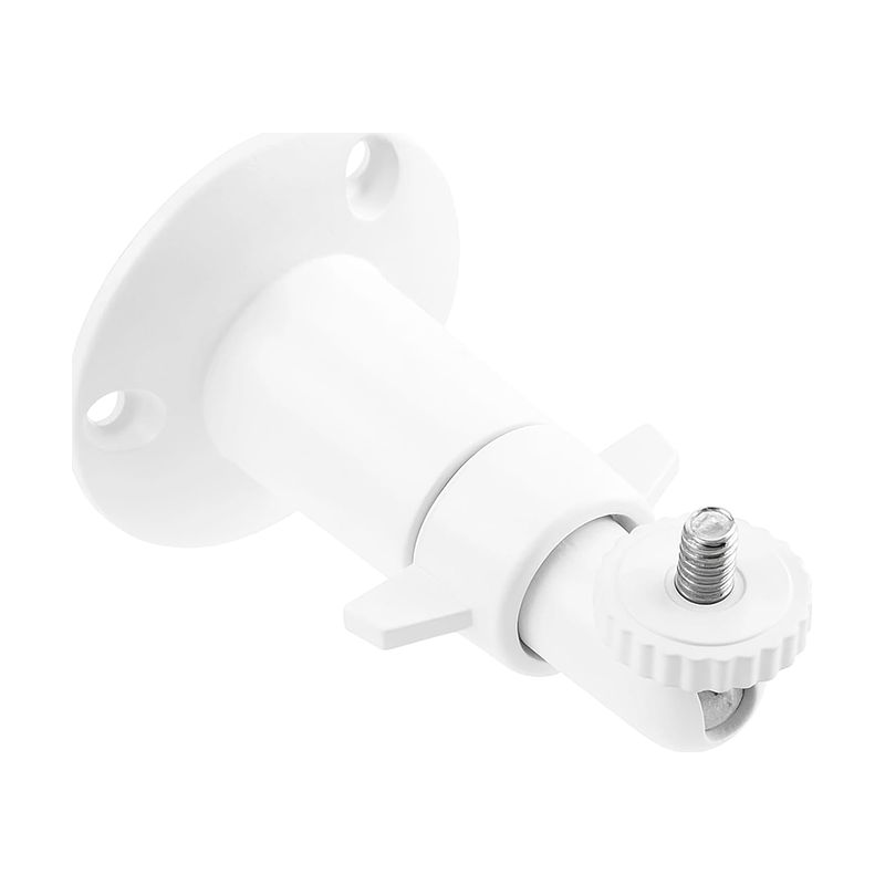 Verstellbarer Kamerahalter Mit 1/4-zoll-gewinde, Kompatibel Mit Eufycam S3 Pro, Arlo, Blink Und Ring, Weiß.