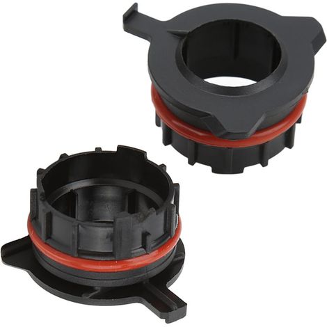 Set Mit 2 Adaptern Für 100w Led-scheinwerferlampen, Langlebig Und Einfach Zu Bedienen, H7 Led-scheinwerferlampenfassungen.