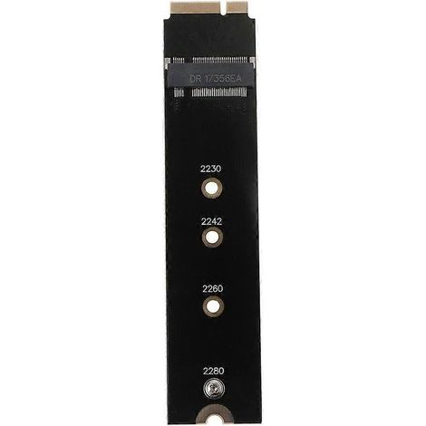 M.2 Ngff Auf 7+17-pin-adapterkarte Für 64 Gb-512 Gb Ssds, Kompatibel Mit Macbook Pro/air 2012