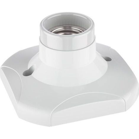 Deckenleuchte/lampenfassung – Aimoonsa – Lampensockel – E27, 1x Max. 60 W – Glänzend Weiß – Kunststoff, 91 X 53 X 91 Mm