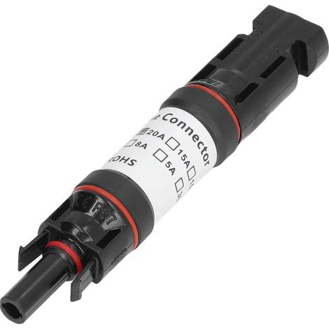 Ppo-sicherungshalter Aus Messing Für Photovoltaikanlagen, Selbstverriegelnd, 15 A, 1000 V Dc