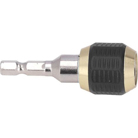 60 Mm Schnellverbindungsstange Für Terrassen Und Holzkonstruktionen, 1/4" Selbstsicherndes Sechskantende.