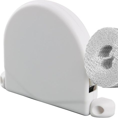 180° Drehbarer 5-m-kordelaufwickler Für 14-mm-gardinenrollos Mit Weißem Band