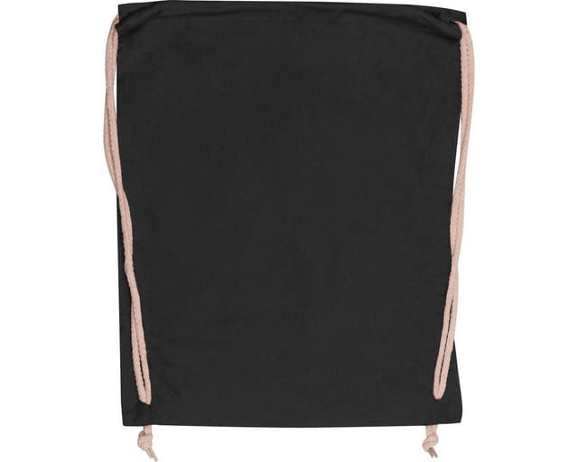 Easy Gifts Gymbag Gymbag / Sportbeutel / Turnbeutel aus Baumwolle / Farbe: schwarz