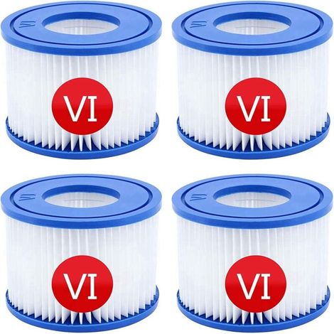 Bestway Vi Poolfilterkartuschen, 4er-pack Für Lay-z-spa Miami