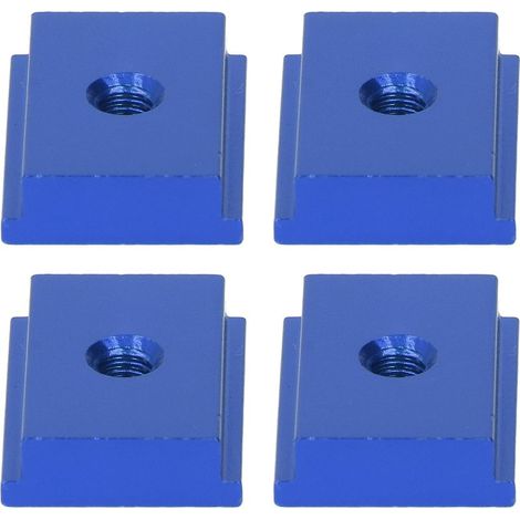 Stück Blaue Linearführungsschienen Aus Aluminiumlegierung, Typ T, M6, Zubehörserie Für Holzbearbeitungsmaschinen, Serie 30