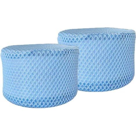 Packung Mit 2 Filtern, Filterkartuschen, Filtersieben, Spa-ersatzteilen, 10,5 X 6,8 Cm, Blau.