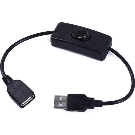 30 Cm Langes Usb-kabel Mit Ein-/ausschalter Für Usb-lampen – Schalteradapter