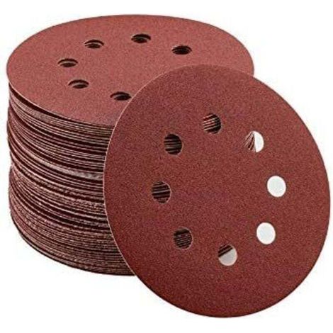 80-teiliges Schleifscheiben-set (körnung 40/80/120/240/320/400/600/800, 125 Mm). Ideal Zum Schleifen, Polieren Und Entrosten.