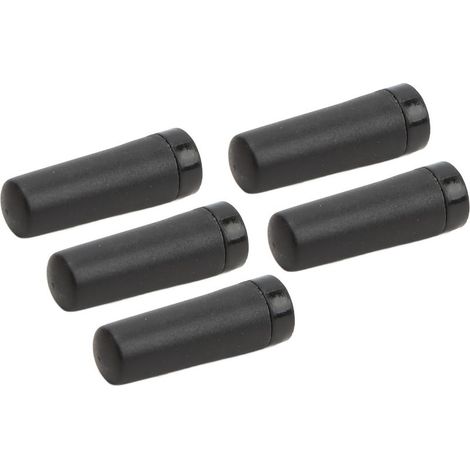 Wasserdichte 2,4-ghz-3-dbi-wlan-antenne Mit Internem Sma-gewinde (5 Stück, Abs-material, Geeignet Für Smart Home, Schwarz)