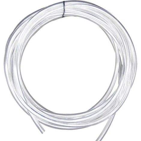 Enowelir Pvc-schlauch (4 M, 5 X 8 Mm), Wasserschlauch, Luftschlauch, Kraftstoffschlauch, Ölschlauch