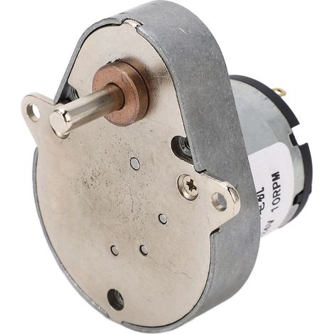 24-v-gleichstrom-getriebemotor Mit Selbsthemmender Bremse, Aluminiumlegierung – Messingspule 48e520, 10 U/min