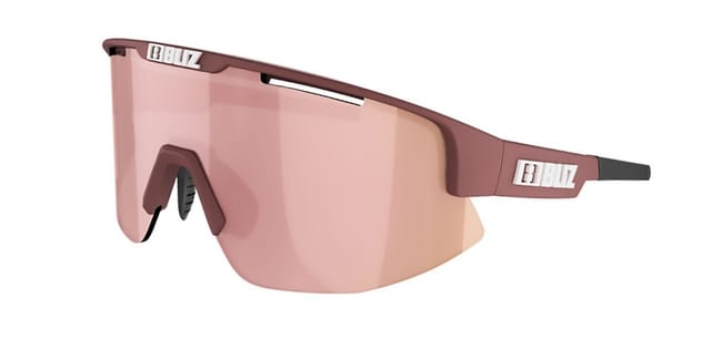 Bliz Sonnenbrille Matrix Small Matt Burgundy/Brown w Rose mul