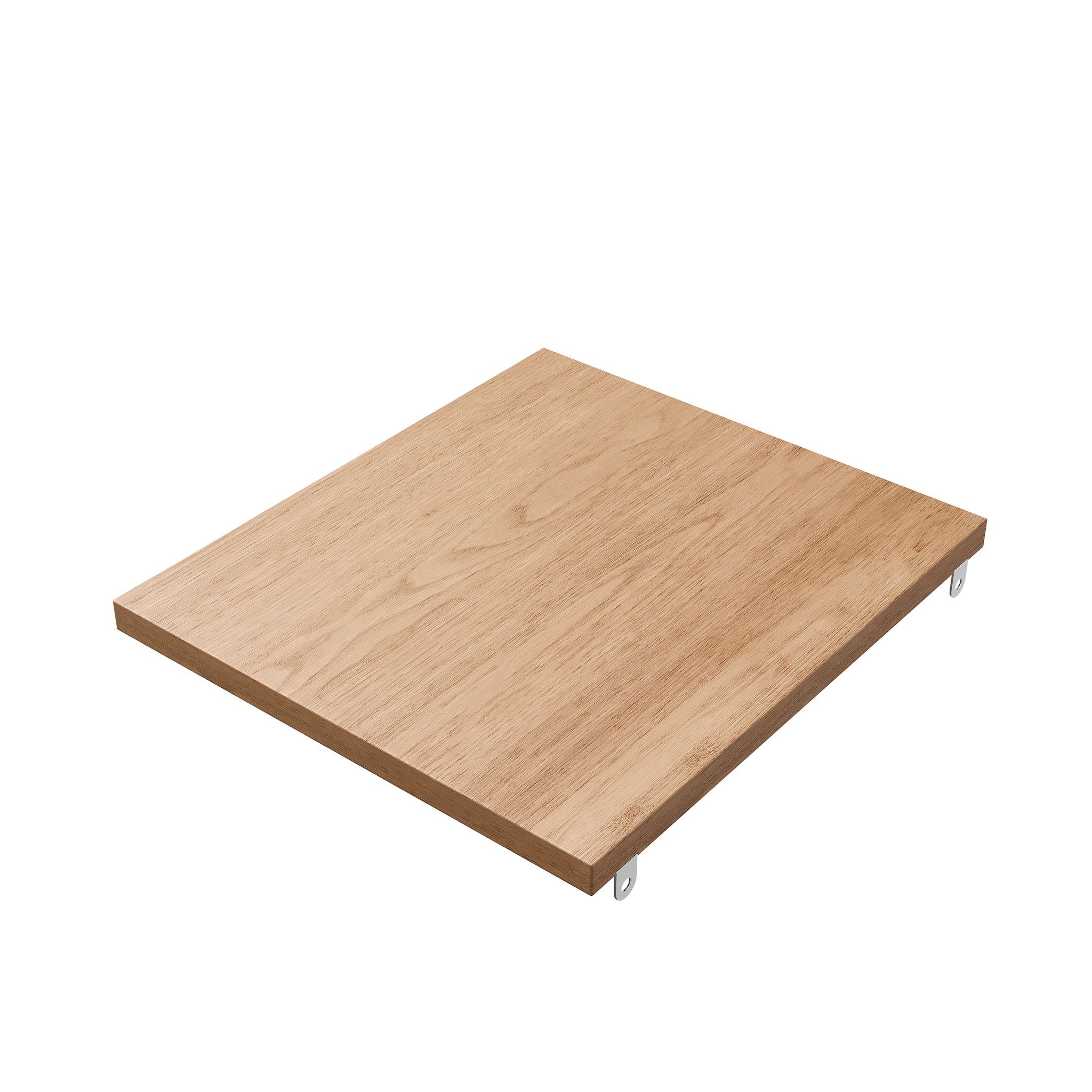 Badezimmer-waschtisch Mit Ablageregal, 40 Cm, Holzoptik, Mit Befestigungsmaterial
