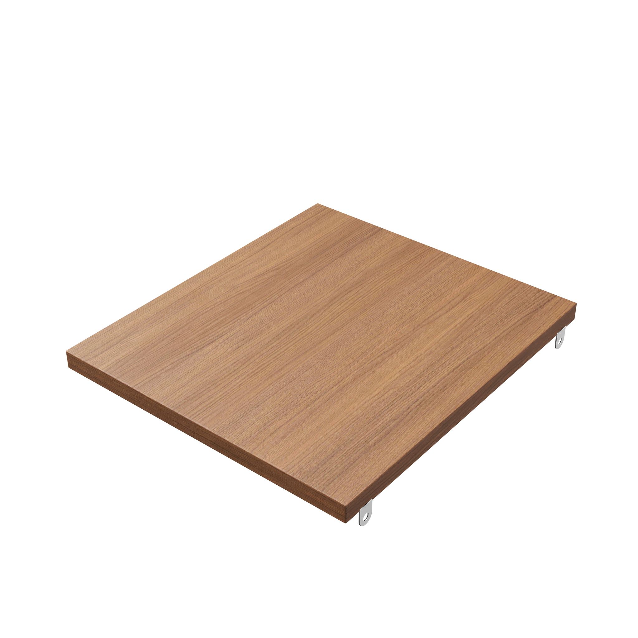 Badezimmerschrank Mit Ablageregal, 40 Cm, Eichenholzoptik, Mit Zubehör