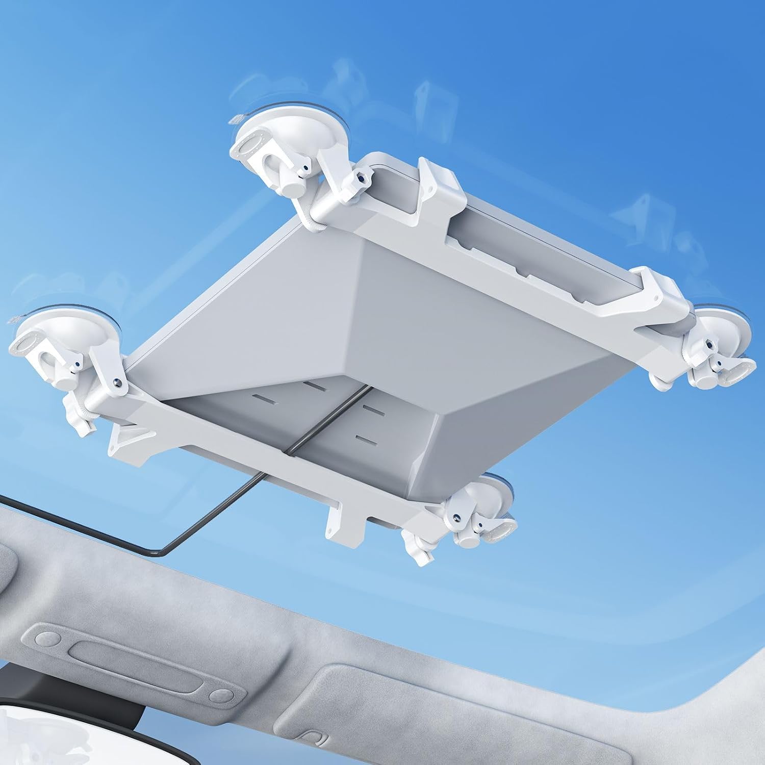 Verstellbare Halterung Mit Starken Saugnäpfen – Flexible Montage Für Autofenster, Schiebedächer Und Wohnmobile