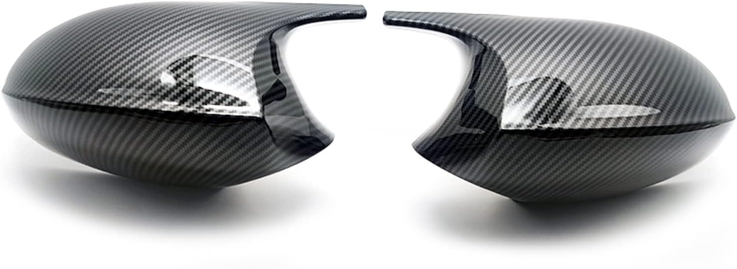 Außenspiegelkappen Im M3-stil Aus Abs-material, Kompatibel Mit Bmw E81, E82, E87, E88, E90, E91 (2005–2007) Und E92, E93 (2006–2009) – Carbonfaser-optik