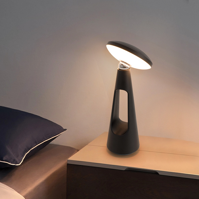 Led Tischlampe Magnetisch Drehbar Luxuriöses Design Intelligente Atmosphäre Augenschonend Ufo