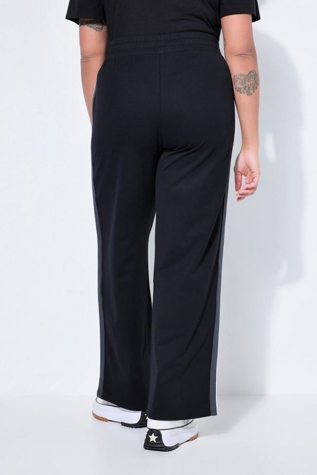 Angel of Style Funktionshose Sweat-Hose gerades Bein Seitenstreifen