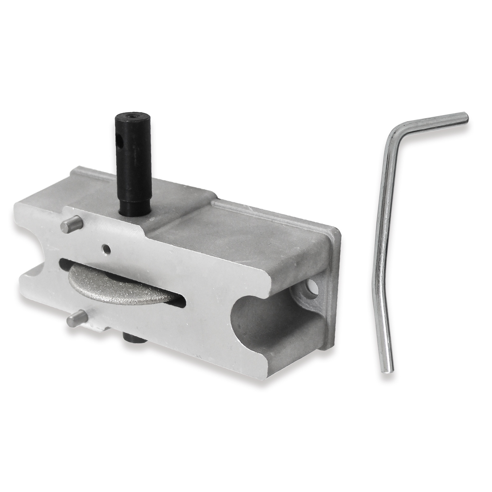 66785 Präzisions-kolbenringfeilenschleifmaschine Mit Hartmetall-trennscheibe Und Handkurbel