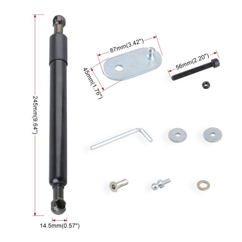 Anwendbar Auf Stoßdämpfer Für Die Heckklappe Von Dodge - F150 Ram 1500/2500/3500 Heckklappen-neigungsdämpfer
