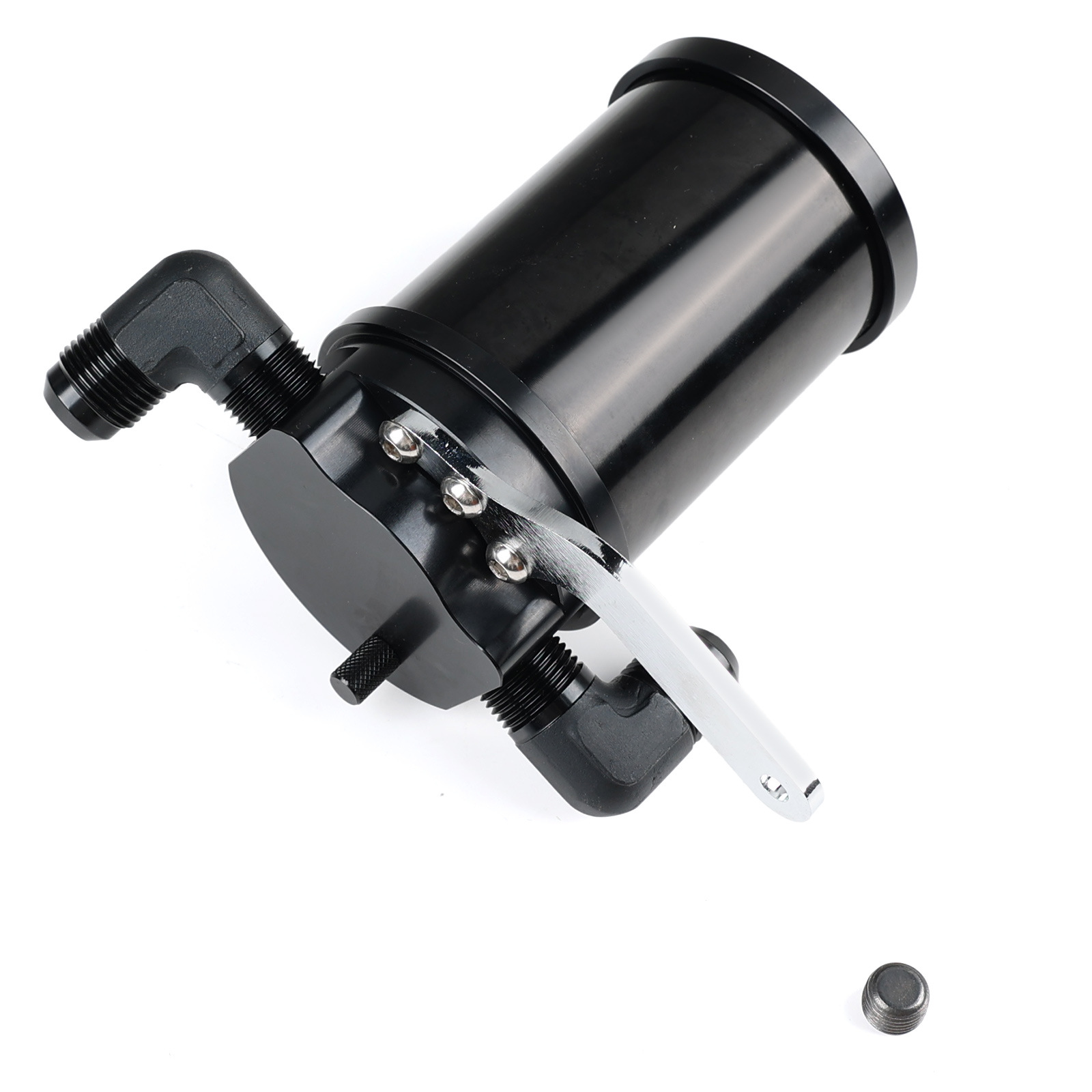 Bestseller-autotuningteile: Ölentlüftungsbehälter Mit Luftfilter, Flachkopf, Altöl-recyclingbehälter, Sonderangebot.