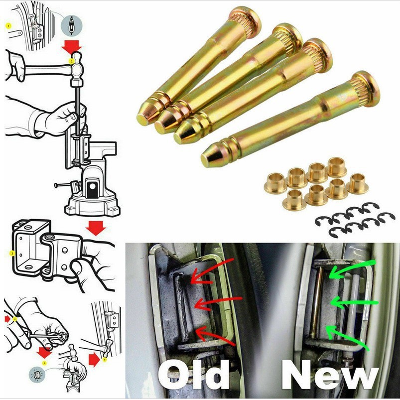 Bestseller-reparatursatz Für Türscharnierbuchsen Für Honda Civic, Accord, Cr-v Und Crx