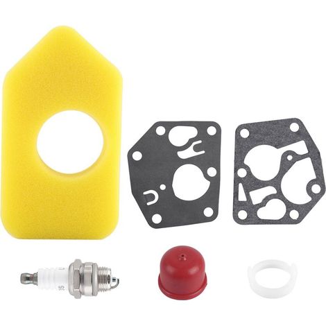 Diaphragme De Carburateur, Joint, Filtre À Air Et Bougies Pour Moteurs Briggs & Stratton Et Autres Petits Moteurs