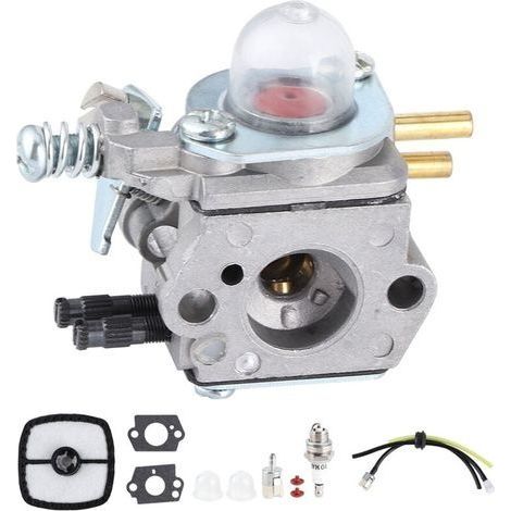 Jeffergarden Kit De Carburateur En Aluminium Pour Taille-haie, Accessoire Pour Echo Hc1500 12520005962 Zama C1u‑k51