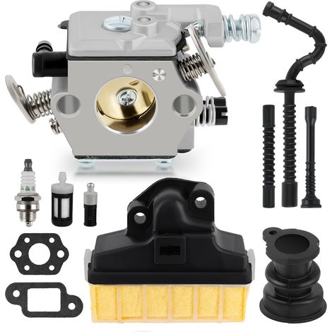 Carburateur Pour Stihl Ms210 Ms230 Ms250 021 023 025 Carbure À Chaînes Remplacez Le Carburateur Walbro Wt286 Par Le Filtre À Air 1123 160 1650 Pour Stihl Ms210 Ms230 Ms250