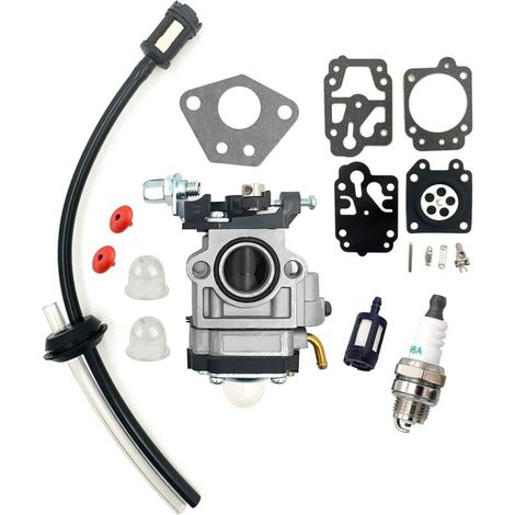 Carburateur - 1 Pièce - Aluminium - Trou Fixe 31 Mm - Pour Débroussailleuse Et Tondeuse À Gazon - Moteurs Mp15 1e40f 43cc 49cc 52cc