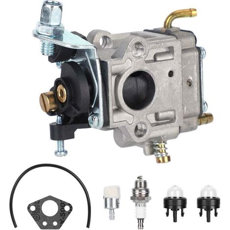 Kit Carburateur - Aluminium - Pour Souffleur Feuilles Wt Wyk-406-1 Wyk-345-1 - Compatibilité A021003941 A021003940 - 1 Pièce