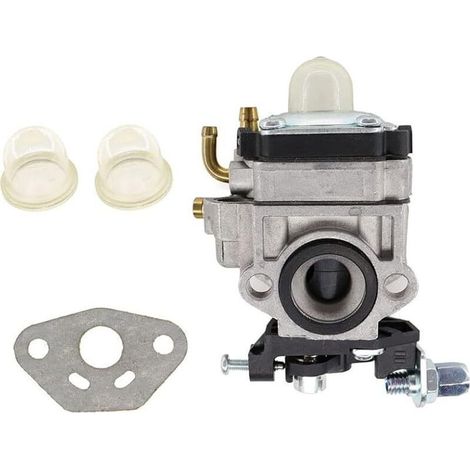 Carburateur Avec Joint Pour Débroussailleuse Scheppach Mfh 3300-4p, Sunseeker Sk-c33/ss