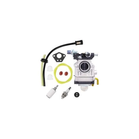 Carburateur Pour Débroussailleuse 52cc, 49cc, 43cc, Kit D'Accessoires Complet Inclus, Compatible Avec Une Grande Variété De Tondeuses À Gazon, Débroussailleuses Et Tronçonneuses
