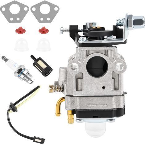 Carburateur, Kits De Carburateu, Carburateur Pour Moteur De Débroussailleuse Bougie D'Allumage Et Filtre À Essence Carburateur Kit Pour Moteur De Débroussailleuse 52cc 49cc 43cc