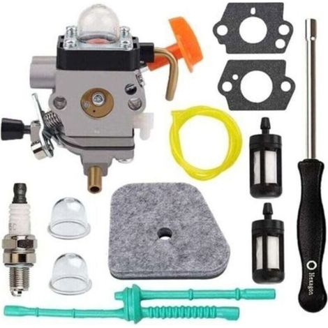 Carburateur Fs90r Pour Stihl Fs110r Fs130r Fs100 Km130r Fs130 Fs90 Km90r Km90, Xu,fs110 Km110r Ht100 Ht101 Avec Outil De Réglage Et Kit De Réglage Du Dégagement De Valve -