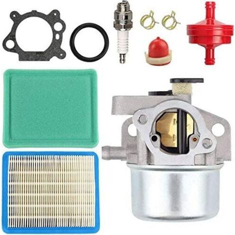 Ulisem Carburateur Pour Moteurs Briggs & Stratton 675, 675ex, 725ex Inclut Filtre À Air, Joint, Bougie D'Allumage Optimise Rendement Moteur
