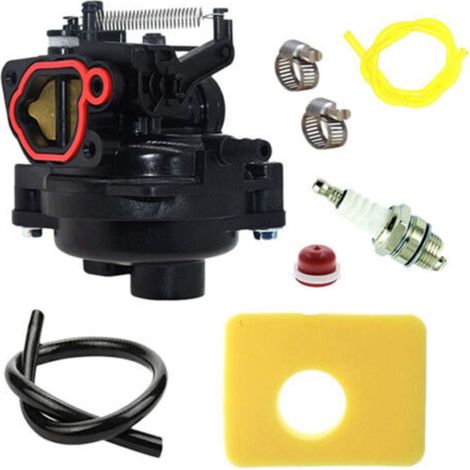Carburateur De Rechange Pour Tondeuses Et Débroussailleuses – Compatible Briggs & Stratton 799584, 796584, 591109, 594058 – Avec Filtre À Air Et Accessoires