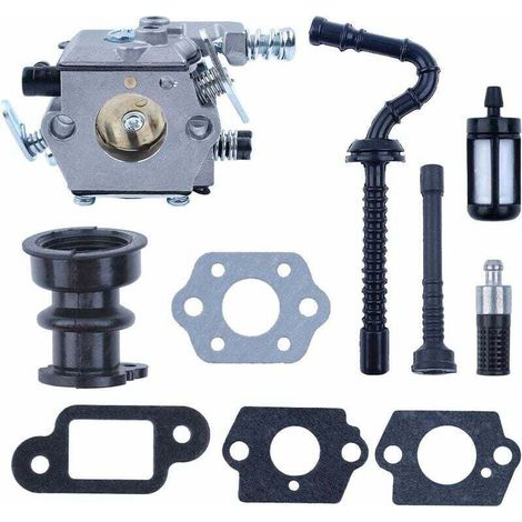 Filtre À Carburant Pour Tuyau D'Admission De Carburateur Pour Tronçonneuse Stihl 021 023 025 Ms210 Ms230 Ms250, Remplacement Pour Walbro Wt286