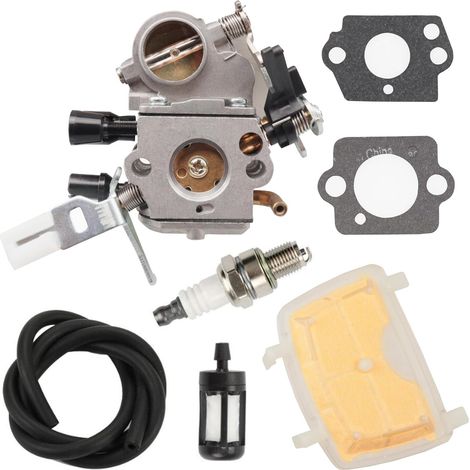 Carburetor Carb For Stihl Ms171 Ms181 Ms201 Ms211 Chainsaws 1139 120 0619 1139 1207 100 1139 1200 612 With Gasket Fuel Line Filter Spark Plug Chainsaw