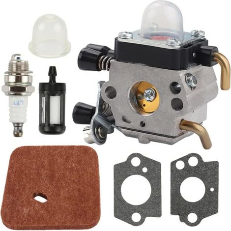 Kit De Carburateur Compatible Pour Taille-haies S Hs45, Débroussailleuses Fs38, Fc55, Fs310 - Ensemble De Pièces De Rechange Stihl Fs45c, Fs45l, Fs55c, Fs55t, Fc55, Km55r, Hl45