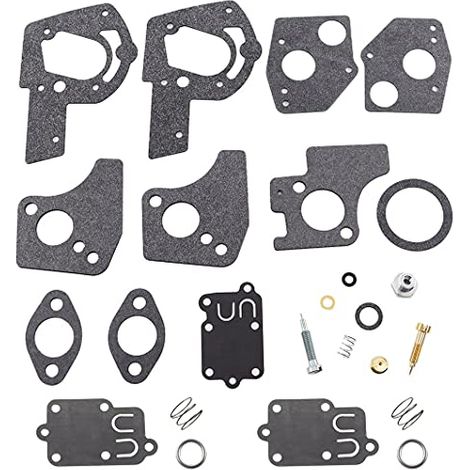 Kit De Réparation Carburateur Briggs & Stratton 3 À 5 Cv – Membranes Et Joints D'étanchéité – Modèles Compatibles 495606 494624 135292 135232 135212 - 272538s
