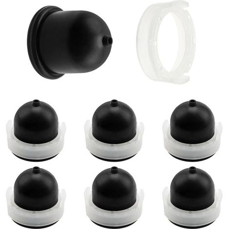 6pcs Bille D'Amorçage De Carburateur, Pompe D'Amorçage Compatible Avec Briggs & Stratton 694395 496115