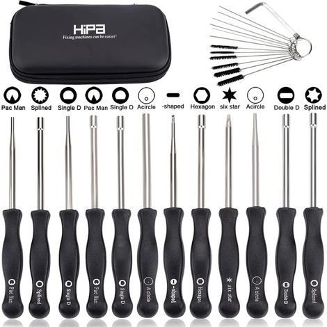 Set De 10 Outils De Réglage De Carburateur Réglage Tronçonneuse Tournevis Reglage Carburateur Tronconneuse 2 Temps Tournevis Pacman/single D Pour Poulan Husq Sthil Echo Débroussailleuse