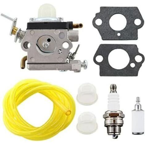 Carburateur Bougie Dallumage 523012401 523 01 24\u201101 Pour Husqvarna 122 Hd60 122 Hd45 Pour Jonsered Ht2223 T Ht2218 Redmax Cht220l Remplacement De Carburateur Tondeuse En Alliage Daluminium